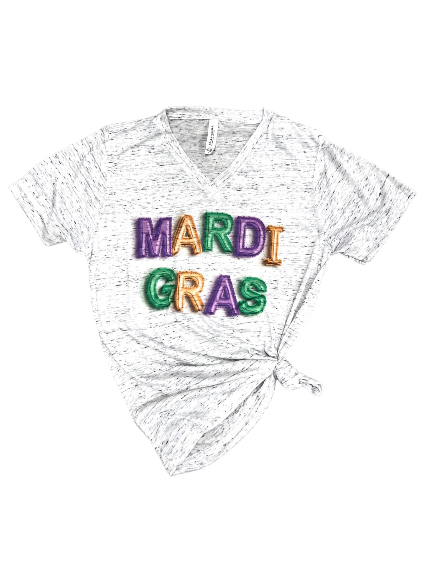 Mardi Gras Balloons Tee Fleurty Girl