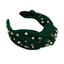 Green Bedazzled Headband