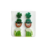 St Patrick's Day Icons Earring Set