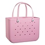 Bogg Bag Large Tote, Blowing Pink Bubbles
