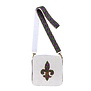 Mardi Gras Fleur de Lis Beaded Purse