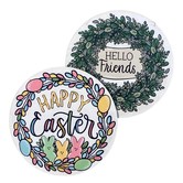 Happy Easter/Hello Friends Door Hanger