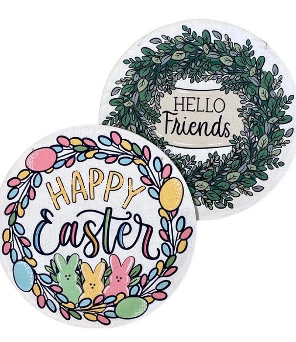 Happy Easter/Hello Friends Door Hanger