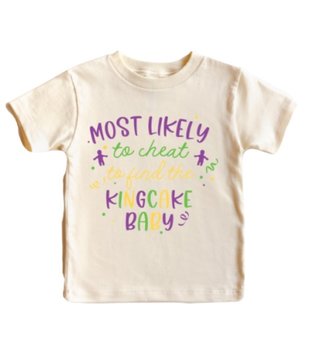 Mardi Gras Mouth Tee - Fleurty Girl