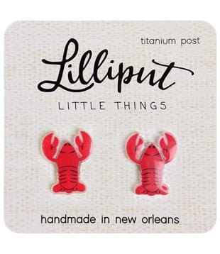 Crawfish Stud Earrings