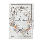 Welcome Garden Flag, Floral