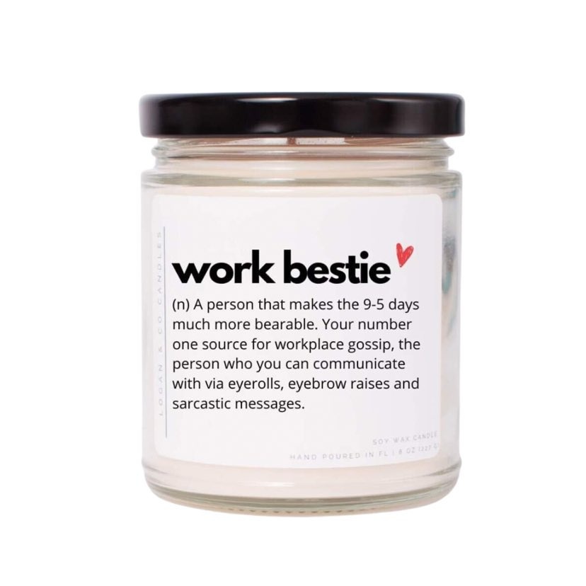 Work Bestie Candle Fleurty Girl