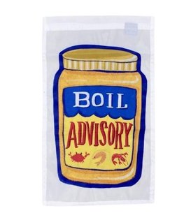 Boil Advisory Garden Flag