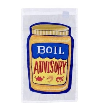 Boil Advisory Garden Flag