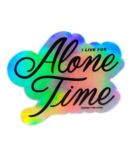 Alone Time Sticker