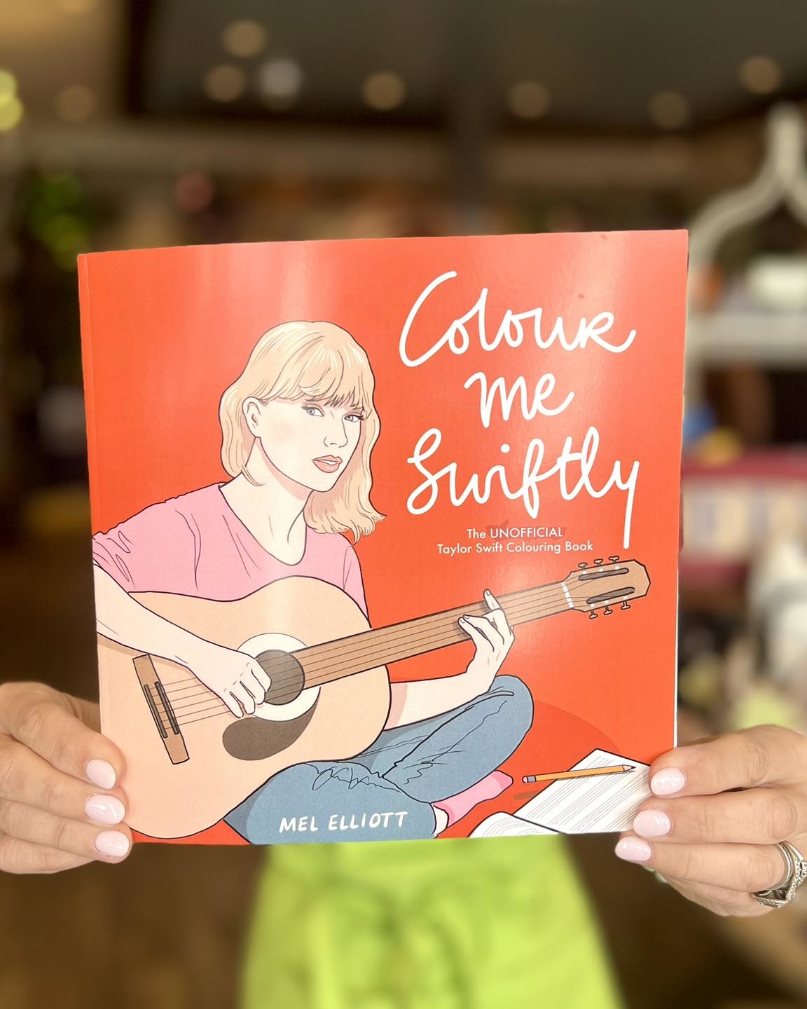 Wholesale Colour Me Swiftly - Unofficial Taylor Swift Colouring book for  your store - Faire