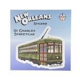 New Orleans Sticker, St Charles Streetcar