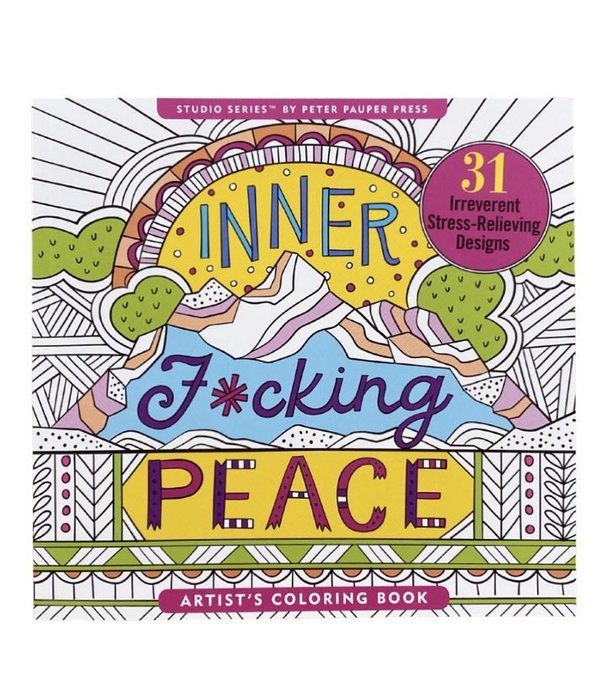 Inner F*cking Peace Coloring Book