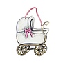 Baby Carriage Door Hanger, Pink