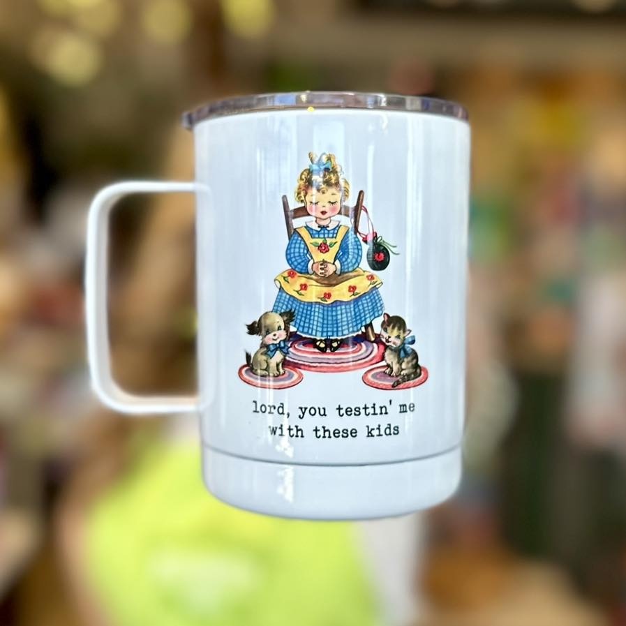 Mugsby Lord, you testin' me travel cup