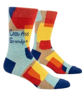 Cool Ass Grandpa Socks, Mens