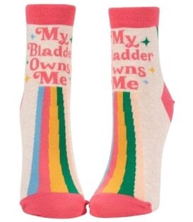 My Bladder Owns Me Ankle Socks