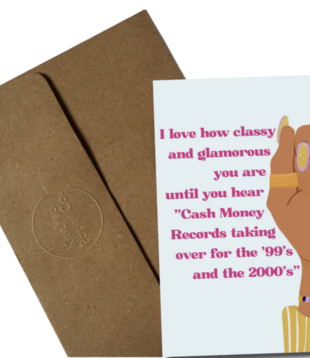 Classy and Glamorous Card