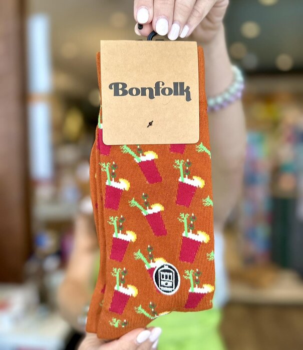 Bonfolk Bloody Mary Socks