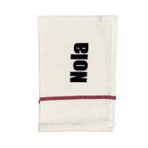 Hand Stamped Towel, Nola