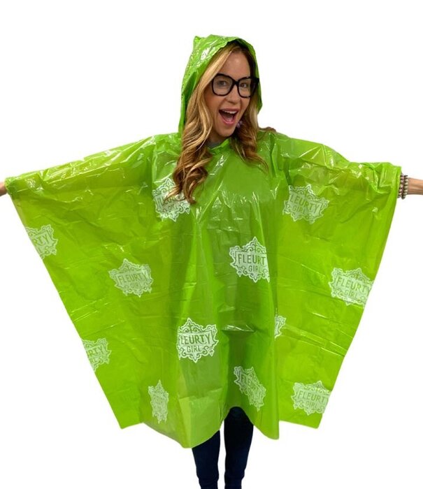 Fleurty Girl Rain Poncho