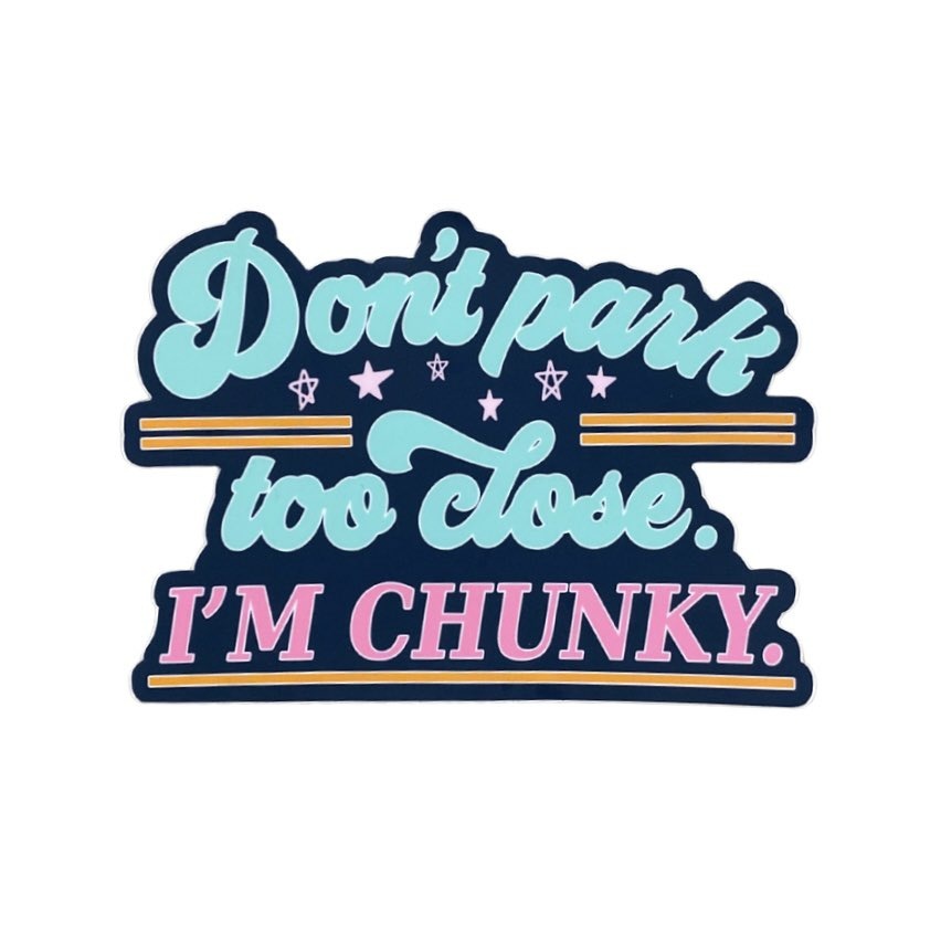 Don't Park Too Close Sticker Fleurty Girl