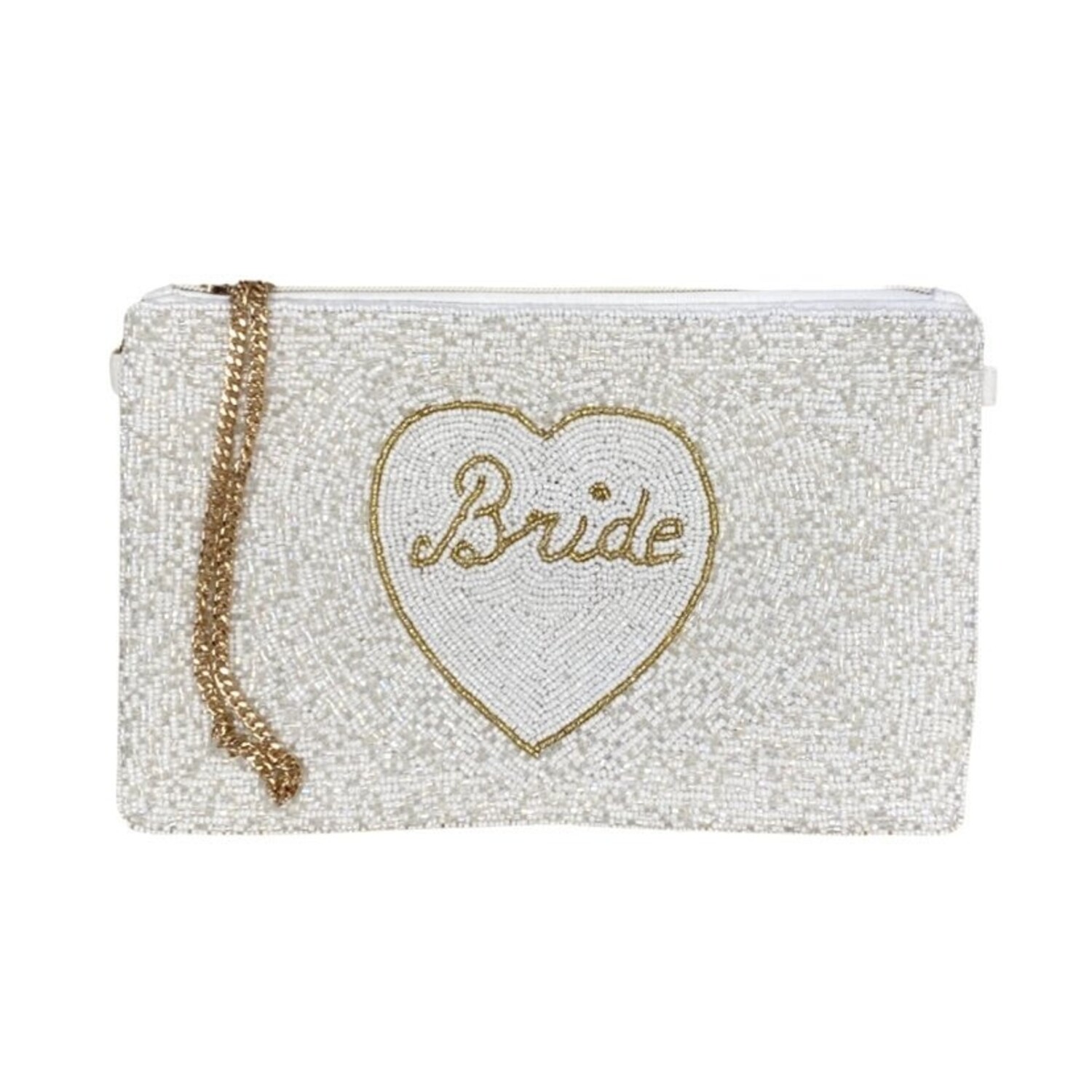 Bride Beaded Clutch