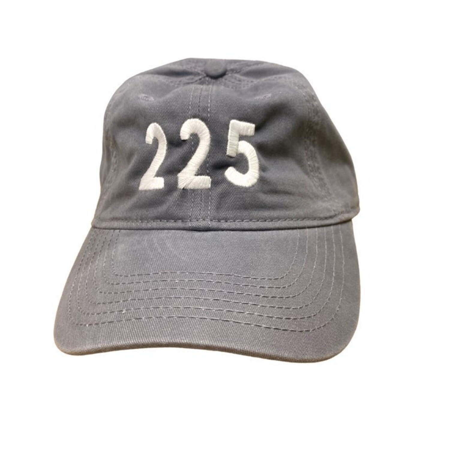 Embroidery Baseball Cap Hat In SMOKEY GRAY