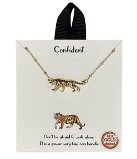 Tiger Necklace, Gold