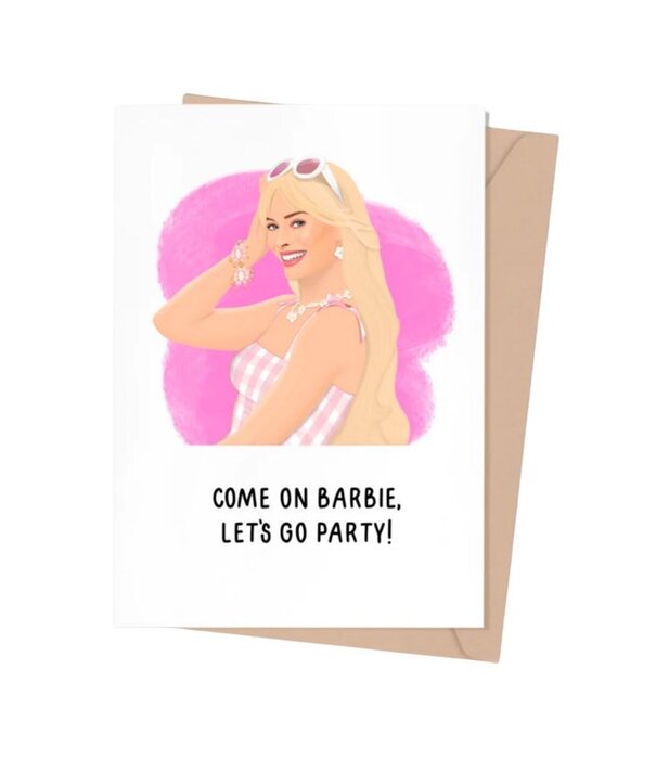 Come on Barbie Card