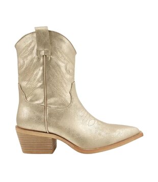 Gold Zahara Short Boot, Kids