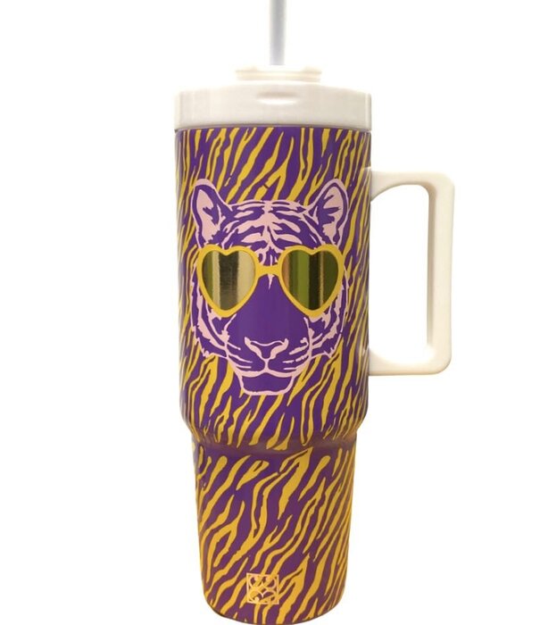 Tiger Sunglasses Tumbler