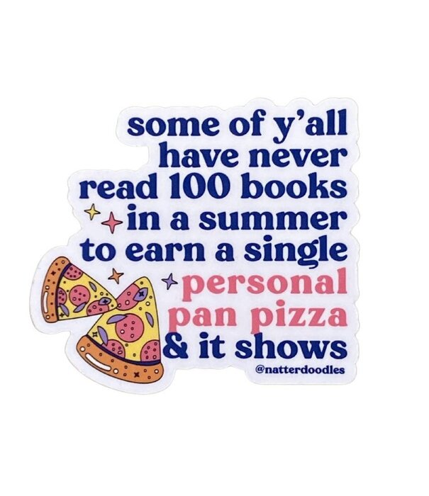 Personal Pan Pizza Sticker