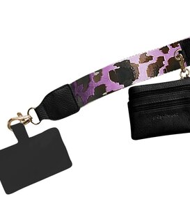 CLIP AND GO STRAP W/POUCH BLACK - Four Seasons