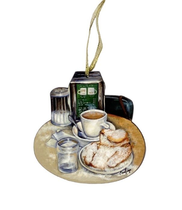 Cafe Du Monde Plate Ornament