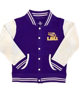 Kids Varsity Jacket, LSU