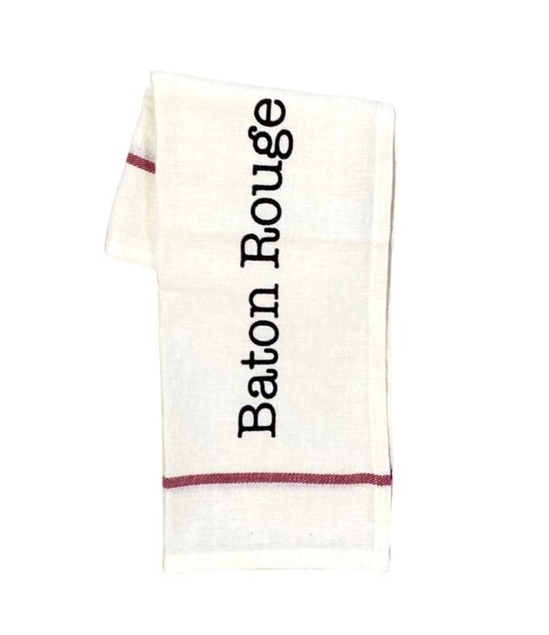 Baton Rouge Stamped Towel