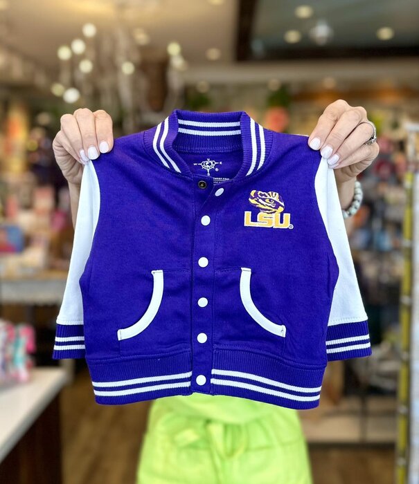 Kids Varsity Jacket, LSU