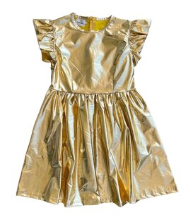 Gold Metallic Dress