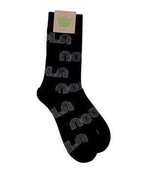 NOLA Socks, Black & Gold