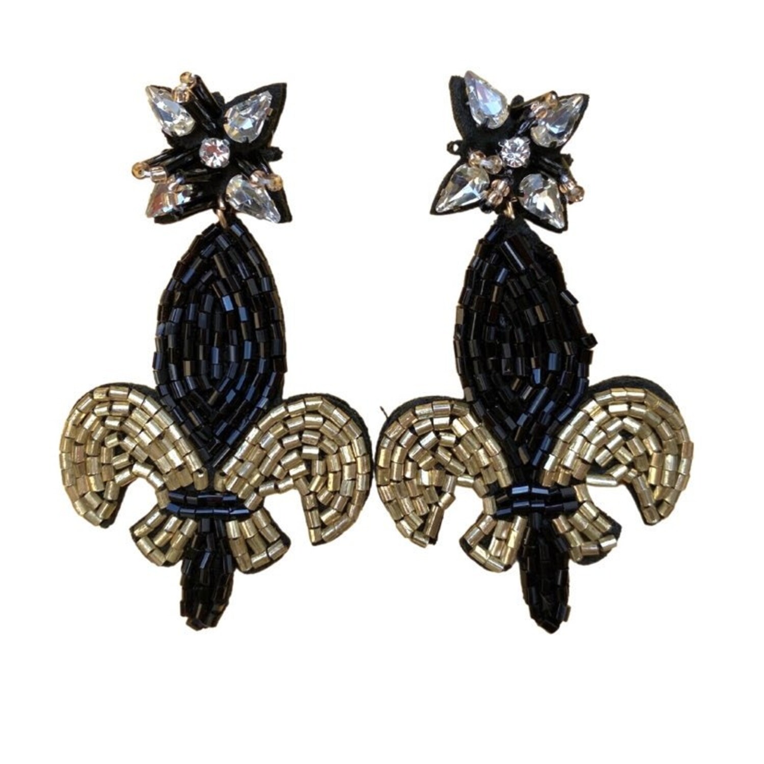 Fleur De Lis Stud Earrings Fleur De Lis NOLA Jewelry 