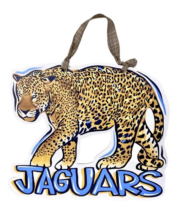 Jaguars Door Hanger