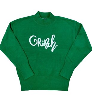 Grinch Knit Sweater