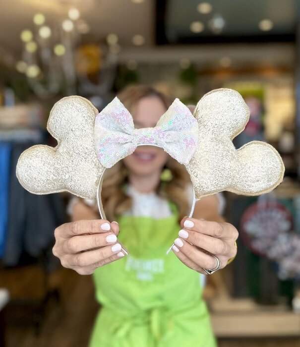 Beignet Mouse Ears Headband