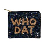 Who Dat Sequin Pouch
