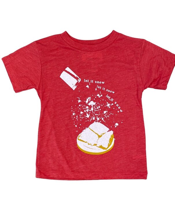 Two Sprouts Let it Snow Beignet Tee,  Kids