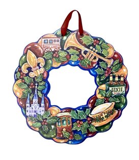 Sixie Wreath Door Hanger
