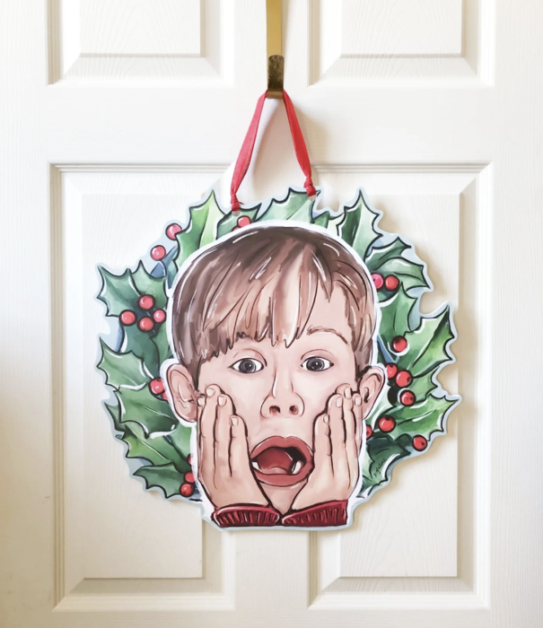 Home Malone Kevin! Home Alone Door Hanger