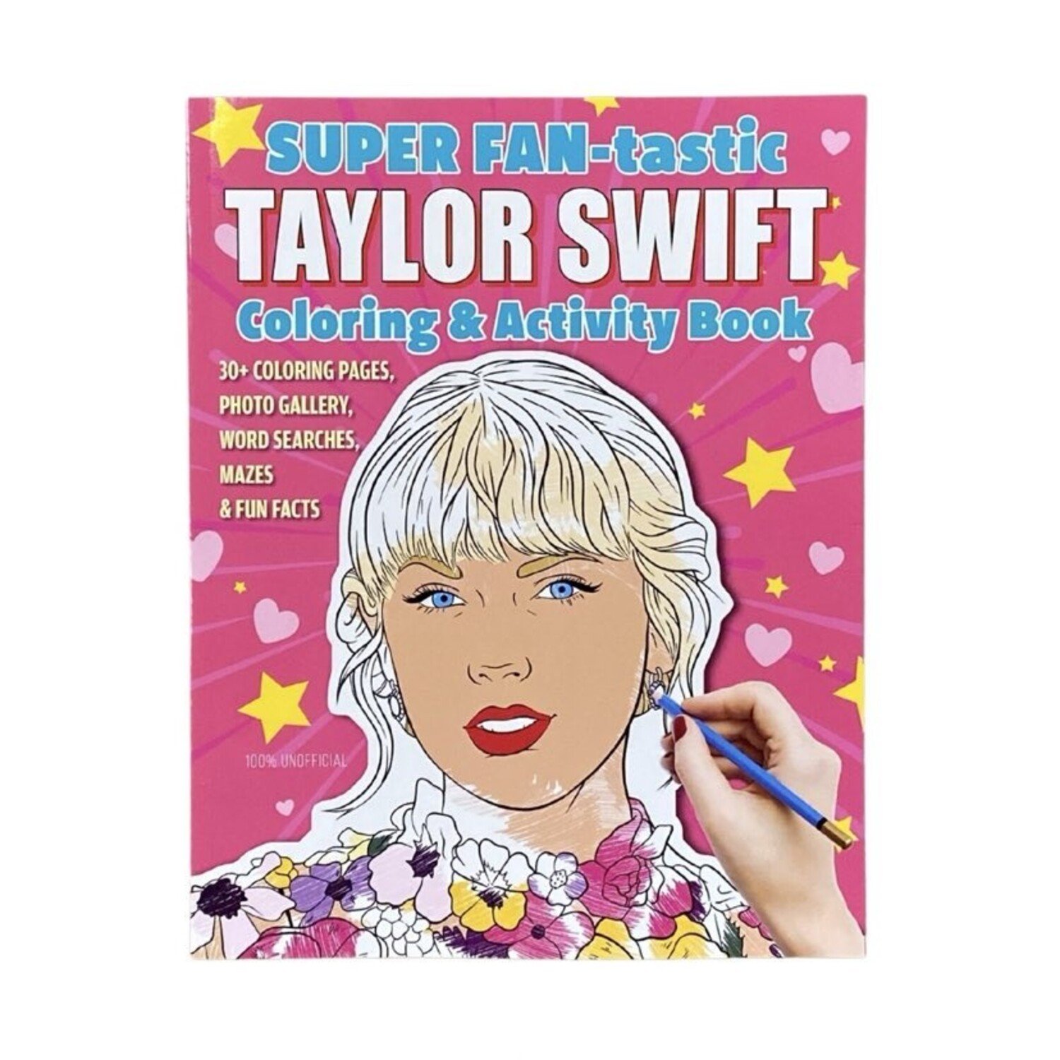 Taylor Swift Coloring Activity Book - Fleurty Girl