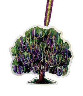 Bead Tree Acrylic Ornament